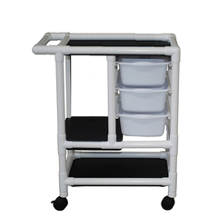 MJM International PVC Emergency Cart, 31.5
