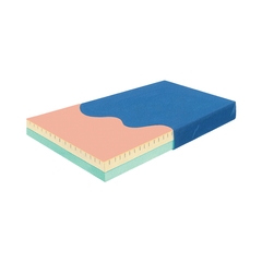 Skil-Care Bed Mattress Visco-Top Pressure Reduction Mattress 36 X 76 X 6 Inch