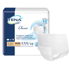 MON959417CS - Essity - TENA® Classic Protective Incontinence Underwear, Moderate Absorbency, X-Large