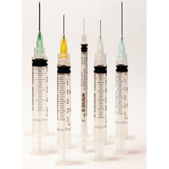 B. Braun General Purpose Syringe Omnifix™ 5 mL Luer Lock Tip Without Safety