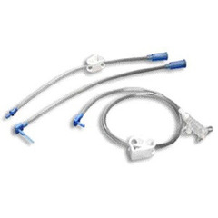 Applied Medical Technologies Right Angle Feeding Set with Y-port AMT 18 Fr., Sterile, 10 EA/BX