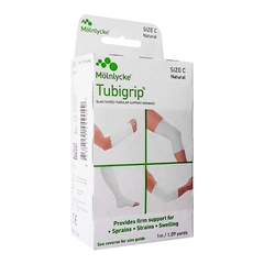 Molnlycke Healthcare Tubular Support Bandage Tubigrip Cotton / Elastic 2 Yard Size C, 12 EA/BX