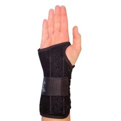 Medical Specialties Wrist Brace Wrist Lacer Aluminum / Felt / Suede Right Hand Black Large, 1/EA