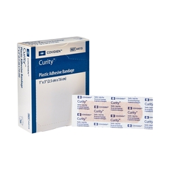 Cardinal Health Adhesive Bandage Curity™ Plastic 1