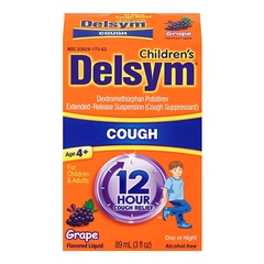 Reckitt Benckiser Children's Cold and Cough Relief Delsym&reg; 30 mg / 5 mL Strength Liquid 3 oz.