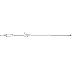 MON533817CS - B. Braun - Administration Set Vista® 15 Drops / mL Drip Rate 102 Tubing, 50 EA/CS