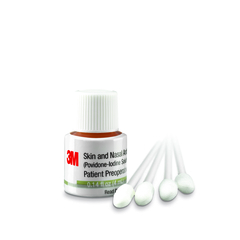 3M Skin and Nasal Antiseptic 3M™ 4 mL Bottle 5% Strength Povidone-Iodine NonSterile, 48/CS