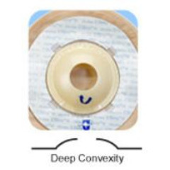 Marlen Manufacturing Colostomy / Ileostomy Pouch UltraLite&reg; One-Piece System 9 Inch L X 5-3/4 W Inch 1-1/8 Inch Stoma Drainable, Kwick Klose Deep Convex, 10EA/BX