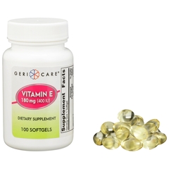 Geri-Care Vitamin E Supplement 400 IU Softgels, 100EA per Bottle