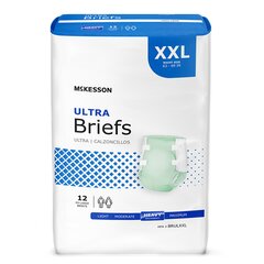 McKesson Ultra Heavy Absorbency Briefs, 2X-Large, 48/CS