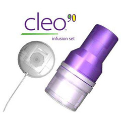 Smiths Medical Sub-Q Infusion Set Cleo&reg; 90 25 Gauge 6 mm 31 Inch Tubing Without Port, 10/BX
