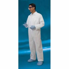 Cardinal Health Coverall 3X-Large White Disposable NonSterile, 24 per Case