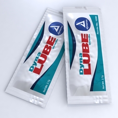 Dynarex Lubricating Jelly Dyna Lube 2.7 gm Individual Packet Sterile, 144EA/BX
