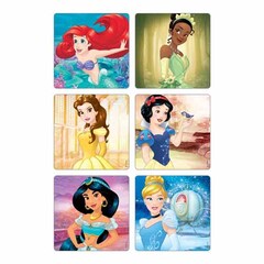 Medibadge Kids Love Stickers 90 per Pack Disney Princesses New Classics Sticker 2-1/2 Inch, 1 Pack