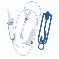 B. Braun Secondary IV Administration Set Ultrasite Gravity 1 Port 15 Drops / mL Drip Rate Without Filter 30 Inch Tubing Solution, 1 Each