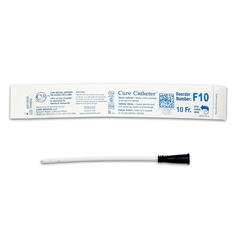 Cure Medical Urethral Catheter Cure Catheter Straight Tip Uncoated PVC 10 Fr. 6