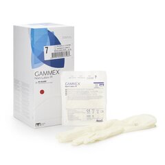 Ansell Derma Prene&reg; IsoTouch&reg; White Sterile Polyisoprene Surgical Gloves, Size 7, 50/BX