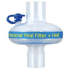 Flexicare Bacterial / Viral Filter ThermoShield™ 32 mg H₂O/L @ VT 500mL 1.4 cm H₂O @ 30 LPM, 50/BX
