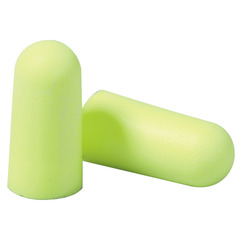 3M Ear Plugs E-A-Rsoft Yellow Neons Cordless One Size Fits Most Yellow, 200/BX