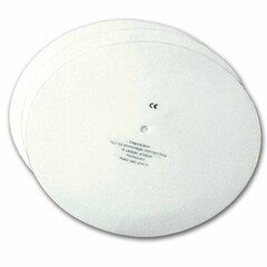 Sklar Sterilization Container Filter SklarLite 7-1/2 Inch, White, Paper, Round, Disposable, Non-Sterile, Premium OR-Grade, 100/PK