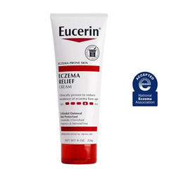 Beiersdorf Hand and Body Moisturizer Eucerin&reg; Skin Calming 8 oz. Tube Unscented Cream