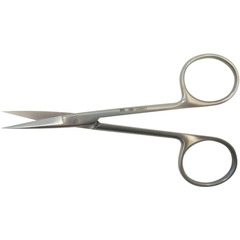 Knapp-Iris Scissors – 4 Inch, Curved, Sharp/Blunt Tips – Premium German Stainless – XPRS 4548-68