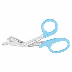 Integra LifeSciences Bandage Scissors Vantage Universal 7-1/2 Inch Length Office Grade Stainless Steel Angled, 1 Each