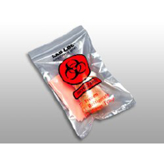 MON1053604PK - Elkay Plastics - LAB-LOC® Specimen Transport Bag with Document Pouch, 100/PK