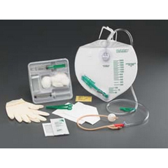 Bard Medical Indwelling Catheter Tray Bardex&reg; I.C. Advance Foley 16 Fr. 5 cc Balloon Antimicrobial Coated Silicone