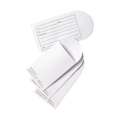 Dukal Pill Envelope White 3-&frac12; X 2-&frac14; Inch, 1000/BX