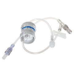 Amsino International Extension Set 20 Inch Tubing 1 Port 3.5 mL Priming Volume DEHP-Free, 1/ EA