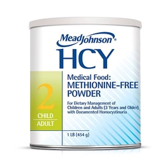 Mead Johnson Nutrition Homocystinuria Oral Supplement HCY 2 Unflavored 1 lb. Can Powder, 6 EA/CS