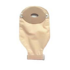 Nu-Hope Laboratories Ostomy Pouch One-Piece System 1-1/8 to 2 Inch Stoma Drainable Oval, Deep Convex, Trim To Fit, 10EA/BX