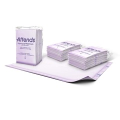 Attends Supersorb&reg; Maximum with Dry-Lock&reg; Heavy Absorbency Positioning Underpad, 30