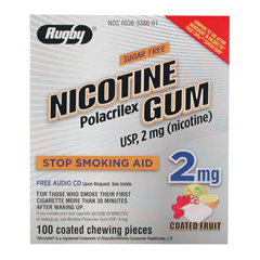 Actavis Stop Smoking Aid Rugby 2 mg Strength Gum