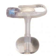 Applied Medical Technologies Balloon Button Gastrostomy Feeding Device AMT Mini Classic 24 Fr. 3.5 cm Silicone Sterile