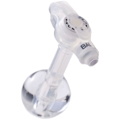 Avanos Medical Sales Low-Profile Transgastric-Jejunal Feeding Tube MIC-Key&reg; 12 Fr. 2.7 cm Silicone Sterile