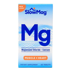 MON781319BT - Purdue Pharma - Magnesium Chloride Supplement Slow-Mag® 71.5 gm Tablets, 60 per Bottle