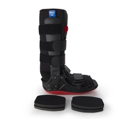 DJO XcelTrax™ Air Walker Boot, Tall, Large, Hook and Loop Closure, Male 10-1/2 to 12-1/2 / Female 11-1/2 to 13-1/2, Left or Right Foot