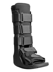 DJO Walker Boot XcelTrax&reg; Tall Medium Hook and Loop Strap Closure Men's Size 7.5 to 10.5 / Women's Size 8.5 to 11.5 Left or Right Ankle