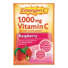 Pfizer Oral Supplement Emergen-C Raspberry 0.3 oz. Individual Packet Powder, 30 EA/BX