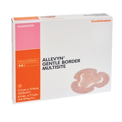 Smith & Nephew Foam Dressing Allevyn Gentle Border 6.75