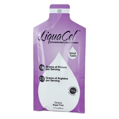 Global Health Oral Protein Supplement LiquaCel™ Grape Flavor Ready to Use 1 oz. Individual Packet, 1/EA