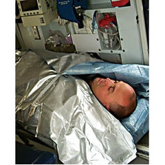 Tech Styles a Division of Encompass Hypothermia Transport Blanket Thermoflect Thermoflect Fabric, 1/EA