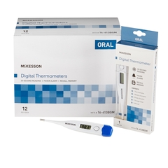 McKesson Digital Oral Thermometer entrust Performance Standard Probe Hand-Held