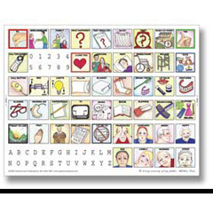 Alimed Patient Communication Board, 200/BX