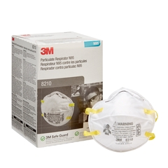 3M Particulate Respirator Mask 3M Industrial N95 Cup Elastic Strap One Size Fits Most White NonSterile Not Rated Adult, 160/CS