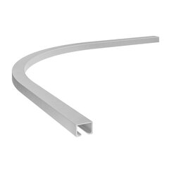 Covoc Curtain Track L-Shape 4 X 4 Foot Length, 1/EA