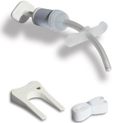 Smiths Medical Tracheostomy Tube Bivona FlexTend Plus Straight Neck Flange Size 6 Uncuffed, 1/ EA