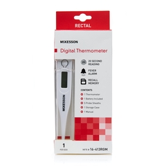 McKesson Digital Rectal Thermometer entrust Performance Standard Probe Hand-Held